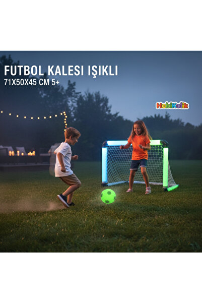 Art Tone ⚽ FUTBOL KALESİ IŞIKLI 71x50x45 CM – 5+ YAŞ