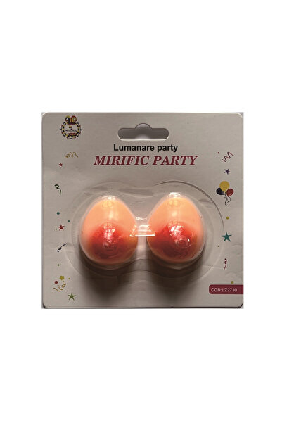 Mirific Party Set of 2 funny cake candles, 3.5 cm, PPLZ2730
