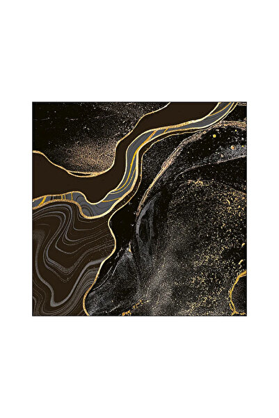 Ambiente Table napkins 33x33 cm Marble black FSC Mix