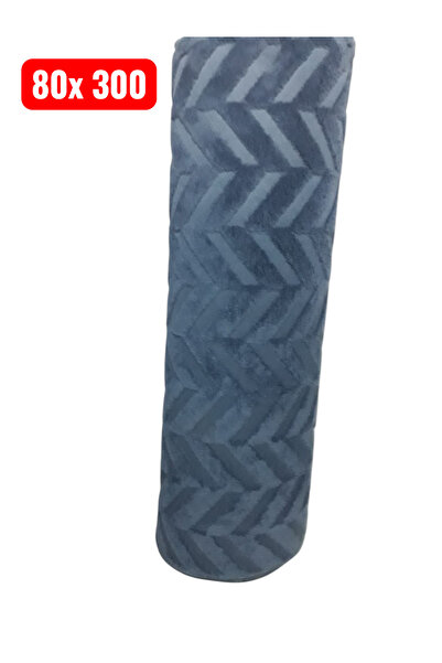 Evren Ev Tekstil 80 X 300 cm PELUŞ GRİ YOLLUK