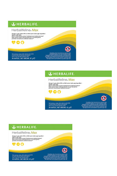 Herbalife Omega 3 EPA ve DHA 3'lü Fırsat Çok Avantajlı