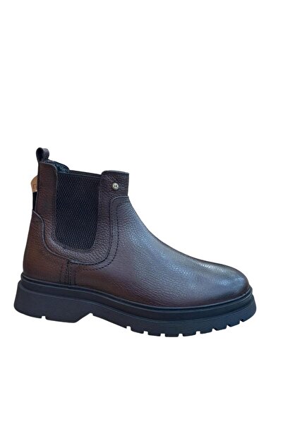 Hammer Jack Jagu Men's Fur Leather Boots 908 394