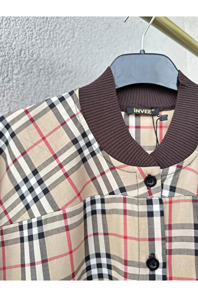 Invee Голяма риза с шарки