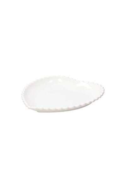 Tognana Platter 26 cm Heart Ornament White