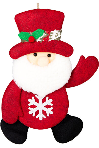 Herdekora Christmas Ornament, Santa Claus, Red - 17X26 cm