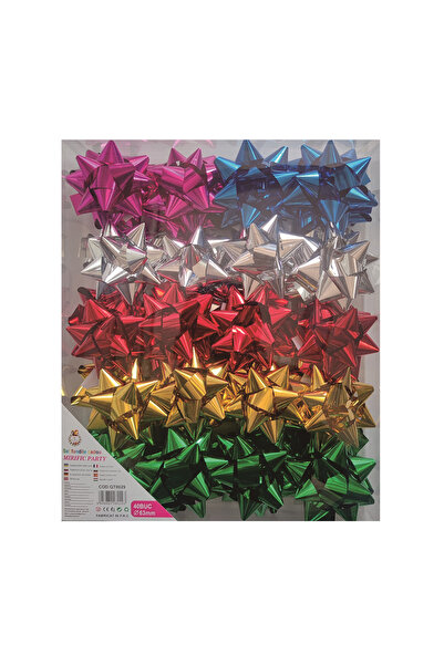 Mirific Party Set de 40 de fundițe cadou, multicolore, 6,3 cm, PPQT8029