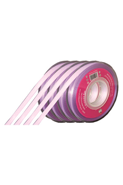 Mirific Party Panglică de satin violet, 23 m x 1 cm, QT9599