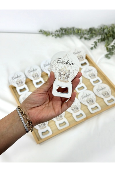 RenkliiiAtölye Atlı Karınca Temalı Balon Açacak Magnet 10 Adet , Jelatin Hediye