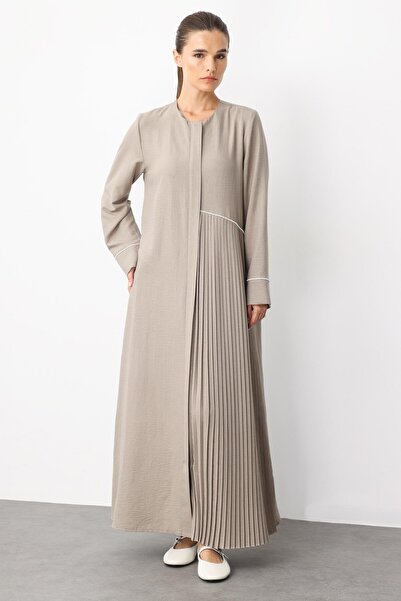 Micca LCN Pilise Biye Detaylı İpekçe Doku Hafif Kap-Ferace-Vizon