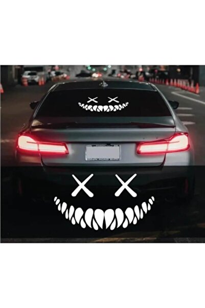 Oracal Demon rearview or body sticker, 40cm, copper