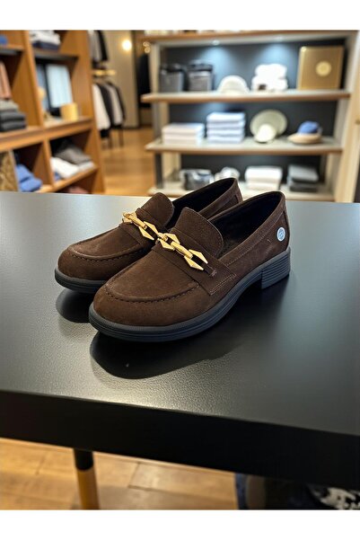 Mammamia D25Ka-725 Brown Genuine Leather Full Orthopedic Women's Casual Daily Shoes