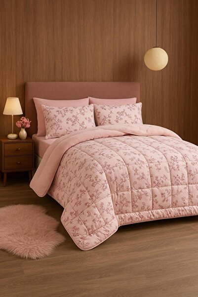 Arma Concept Double Luxury Double-Sided Welsoft Pufidik Silicone Quilt 195X215 + 2 Pillowcases