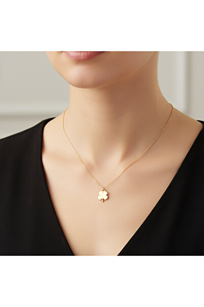 TabiTela 8 ayar altın kolye ucu ağaç GM106 0.5 gr