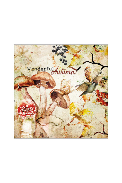 Ambiente Șervețele de masă 33x33 cm Mix FSC Toamnă minunată