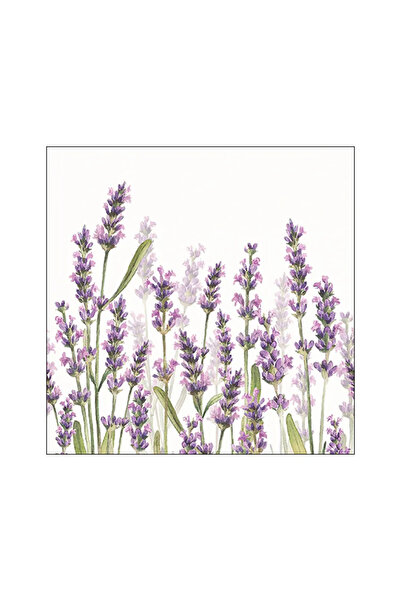 Ambiente Table napkins 33x33cm Lavender shades white FSC Mix