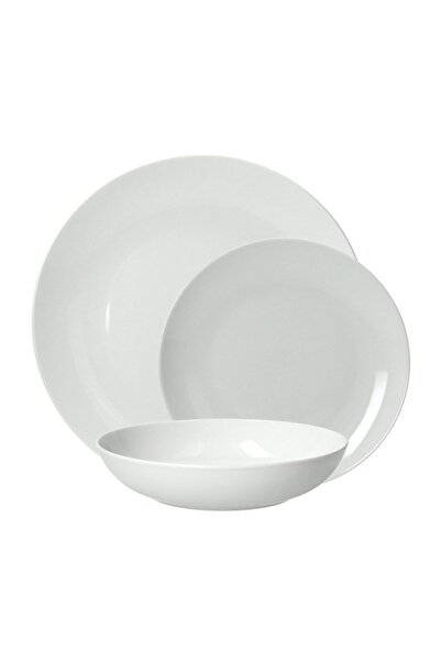 Tognana Metropolis 18-piece Porcelain Dinner Set - White