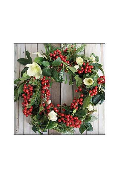 Ambiente Table napkins 33x33cm Handmade wreath FSC Mix