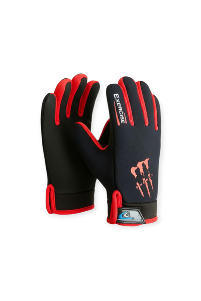 Mustran Neopren Motosiklet Bisiklet Spor Eldiveni L-XL| Suya Dayanıklı Rüzgar Geçirmez Outdoor Egzersiz