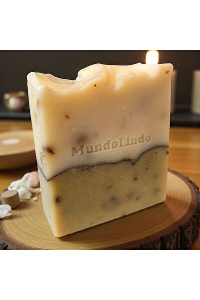MundoLindo Natural Lavender Solid Soap 100 Gr with Special Design Pouch