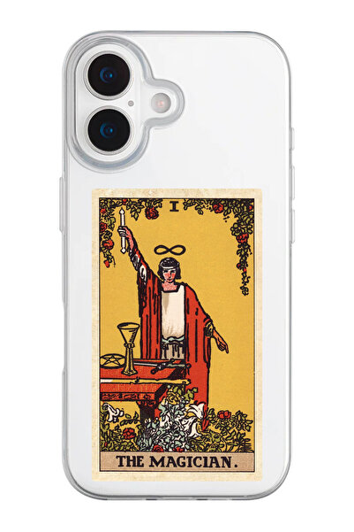 shoptocase iPhone 17 Compatible the Magician Tarot Pattern Transparent Silico...