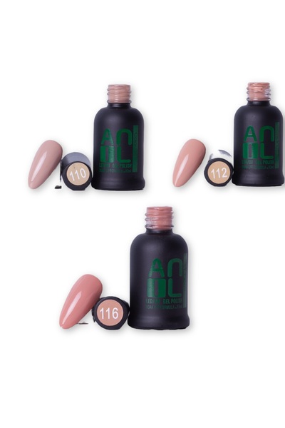 Anıl Gel Polish Kalıcı Oje Nude Renkleri 10’ml ; Anil No:110; No:112 ; No:116...