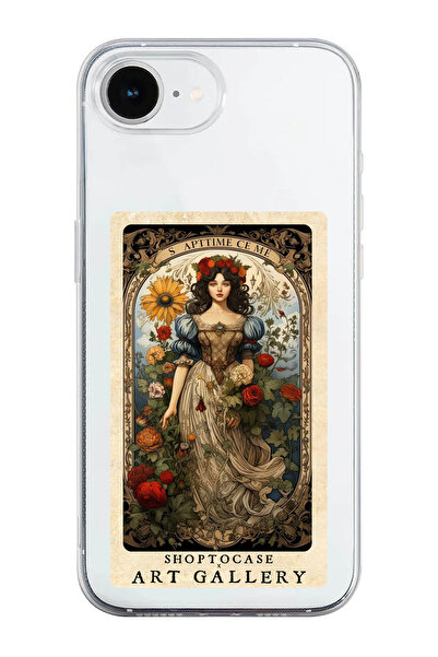 shoptocase Art Gallery Pattern Transparent Silicone Phone Case Compatible wit...