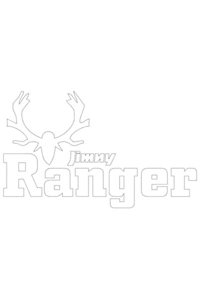 Oracal Autocolant Suzuki Jimny Ranger, alb