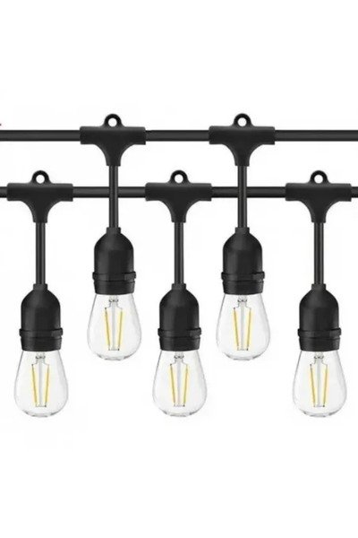 OEMN Ghirlandă luminoasă, 30 de metri, 30 de becuri, interconectabile, 220 V