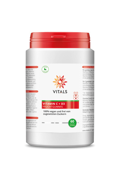 Eherbal Vitamin C + D3 for children 60 jelly, Vitals