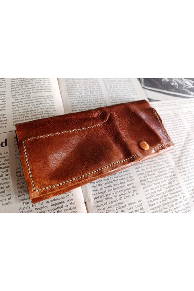 Mahfuz حافظة أقلام مصنوعة يدويًا بالكامل من الجلد الحقيقي لأقلامك الخاصة (8*1...