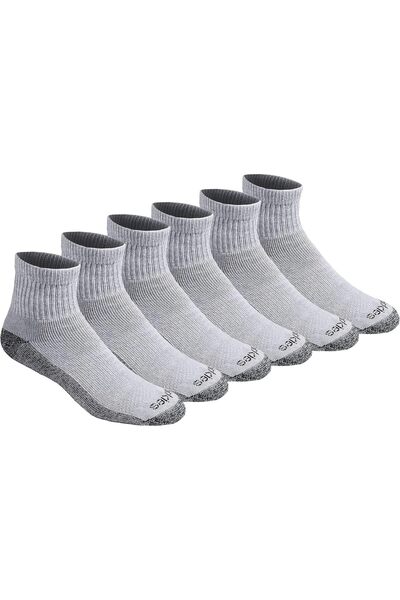 Dickies Men's Dry-Tek Moisture Control Ankle-Length Socks - 6 Pack