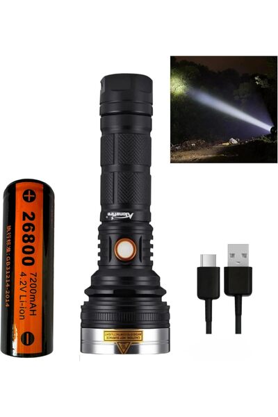 genernic أبو شنب جوكر مصباح ليد قابل لإعادة الشحن للصيد والمشي لمسافات طويلة