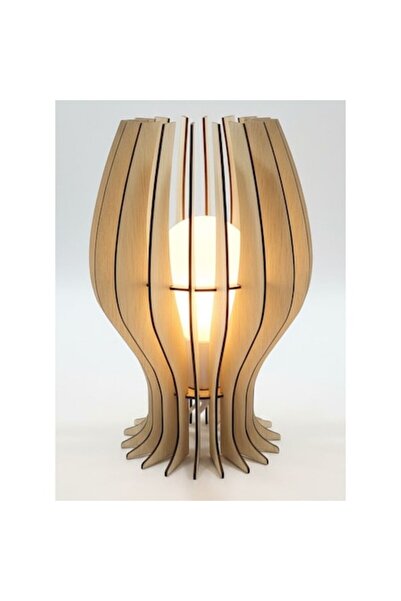 OEM Tulip Light wooden decorative lamp – elegant floral design, warm refined light