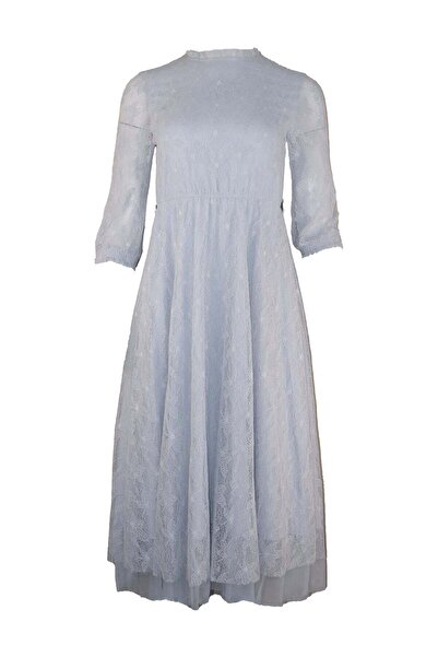 ONLY Rex Lace Light Blue Dress - XS, Light Blue