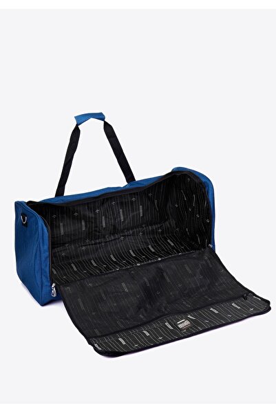 Wittchen Geantă de călătorie bărbătească Melange, mare, albastră, din poliester