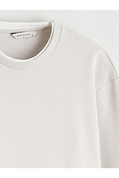 LC Waikiki Ανδρικό φούτερ με λαιμόκοψη με χοντρό πάτο