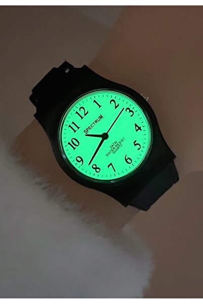 Weluxa 3 Atm Water Resistant Women Teen Girls Wristwatch with Phosphorescent Dial Silicone Band