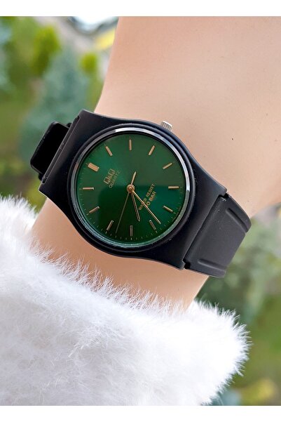 Q&Q 10 Atm Waterproof Women Teen Girls Wrist Watch with Silicone Band