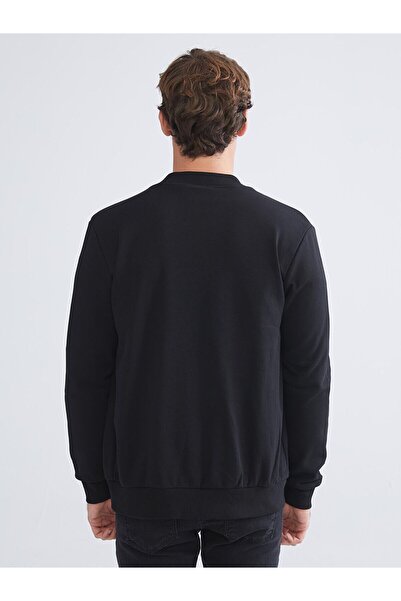 LC Waikiki Ανδρικό φούτερ με χοντρό φερμουάρ College Collar