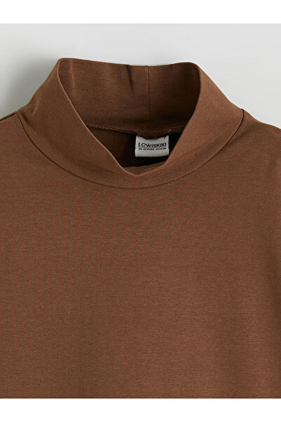 LC Waikiki Half Turtleneck Girl's T-Shirt