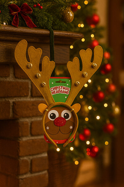 OEM Christmas headband, reindeer antlers with bells, For children and adults, The ideal gift