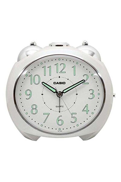 Casio Classic Table Alarm Clock White 11.6 x 13 x 9cm