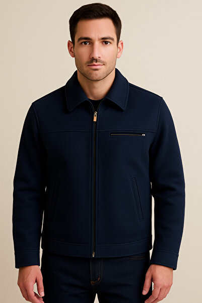 for example %100 Kaşmir Özel Üretim Klasik Kesim Fermuarlı Kaban Mont