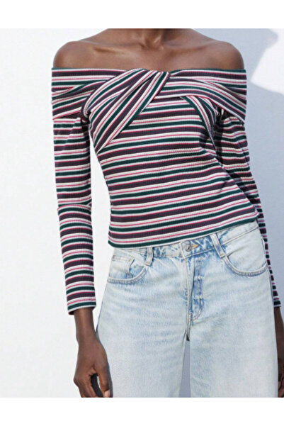 Sheya Shein blouse, mix colors