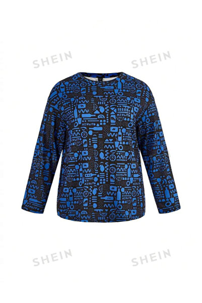 Sheya Shein Curve+ blouse, mix colors