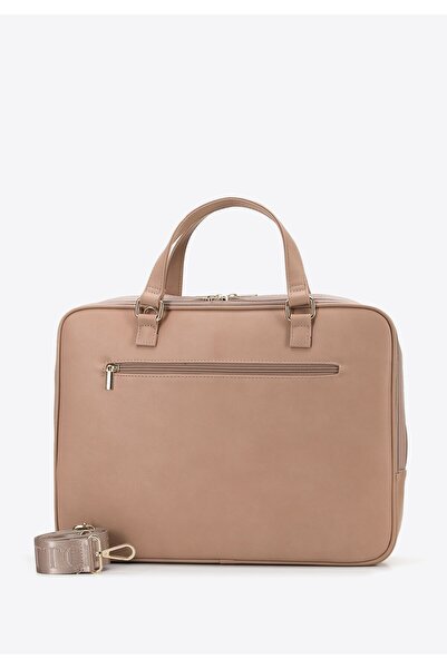 Wittchen Men's 15.6" Laptop Bag Made of -leather with Two Textures, Two Compartments