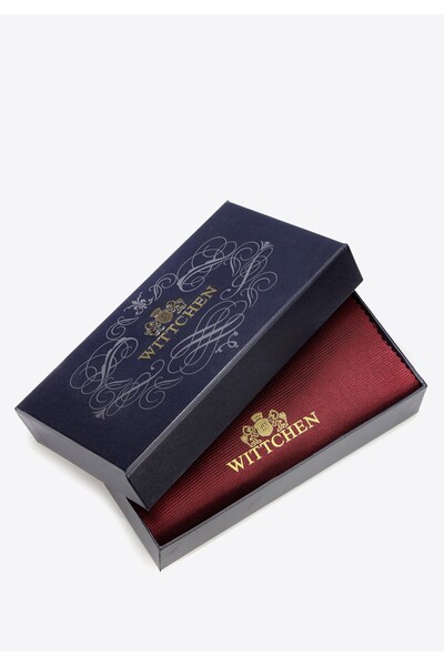 Wittchen Woman Large women's leather wallet with embossing, burgundy, burgundy