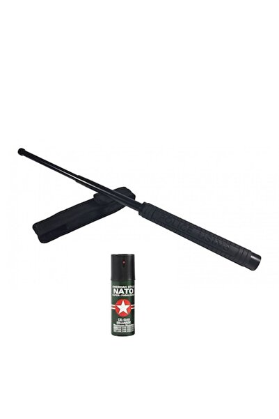 OEM Self-defense kit: sword-style baton NinjaSword and NATO spray