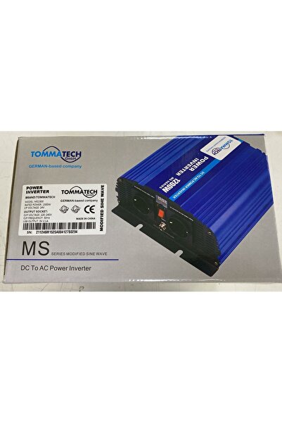 Tommatech İNVERTER 1500 WATT 24 VOLT MODİFİYE SİNÜS
