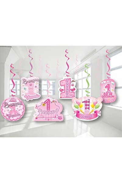 Hayaller Dükkanı 1 Year Old 6 Pendant Ornaments Baby Girl-